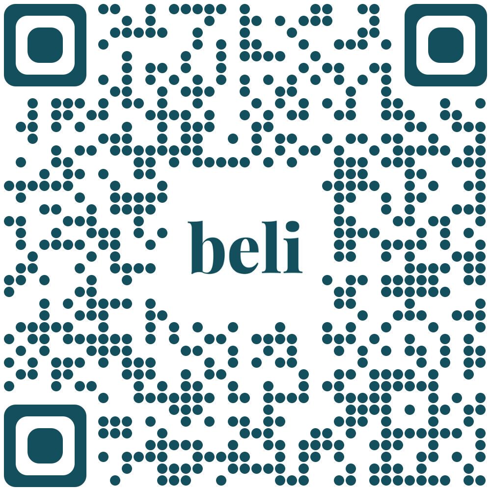 QR code to download the Beli app