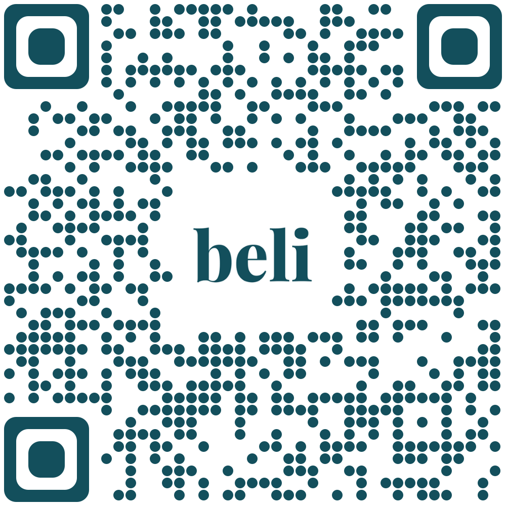 QR code to download the Beli app