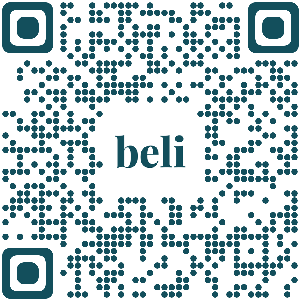 QR code to download the Beli app