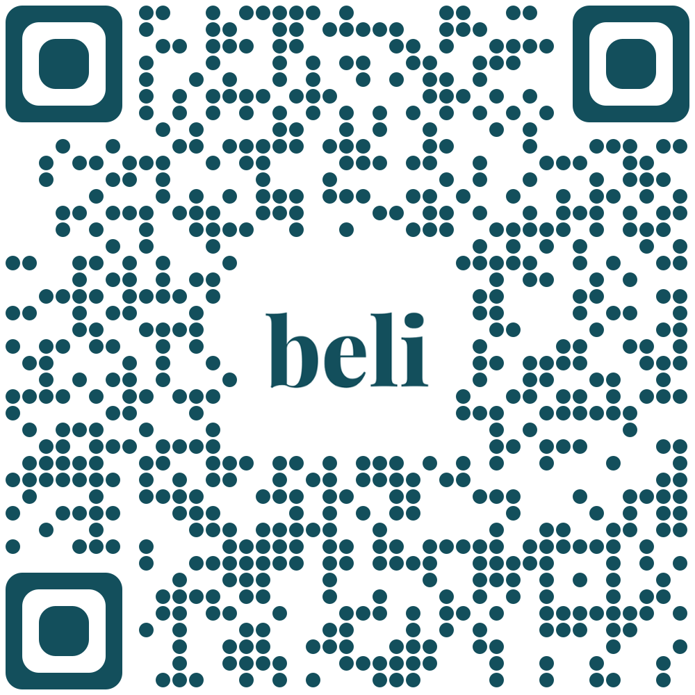 QR code to download the Beli app
