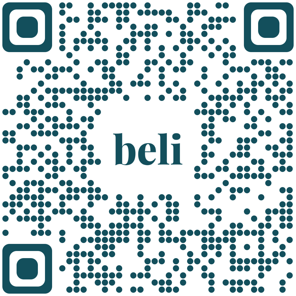 QR code to download the Beli app