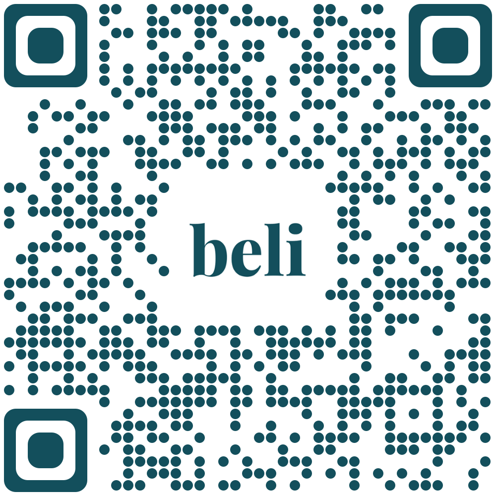 QR code to download the Beli app