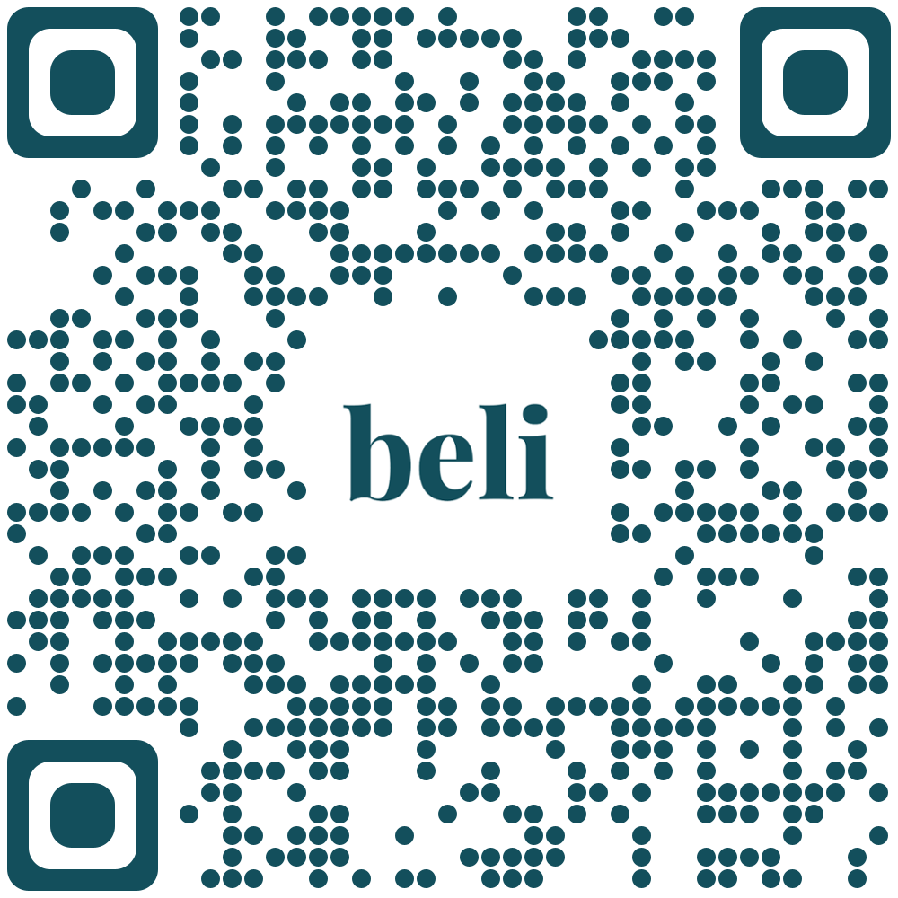 QR code to download the Beli app