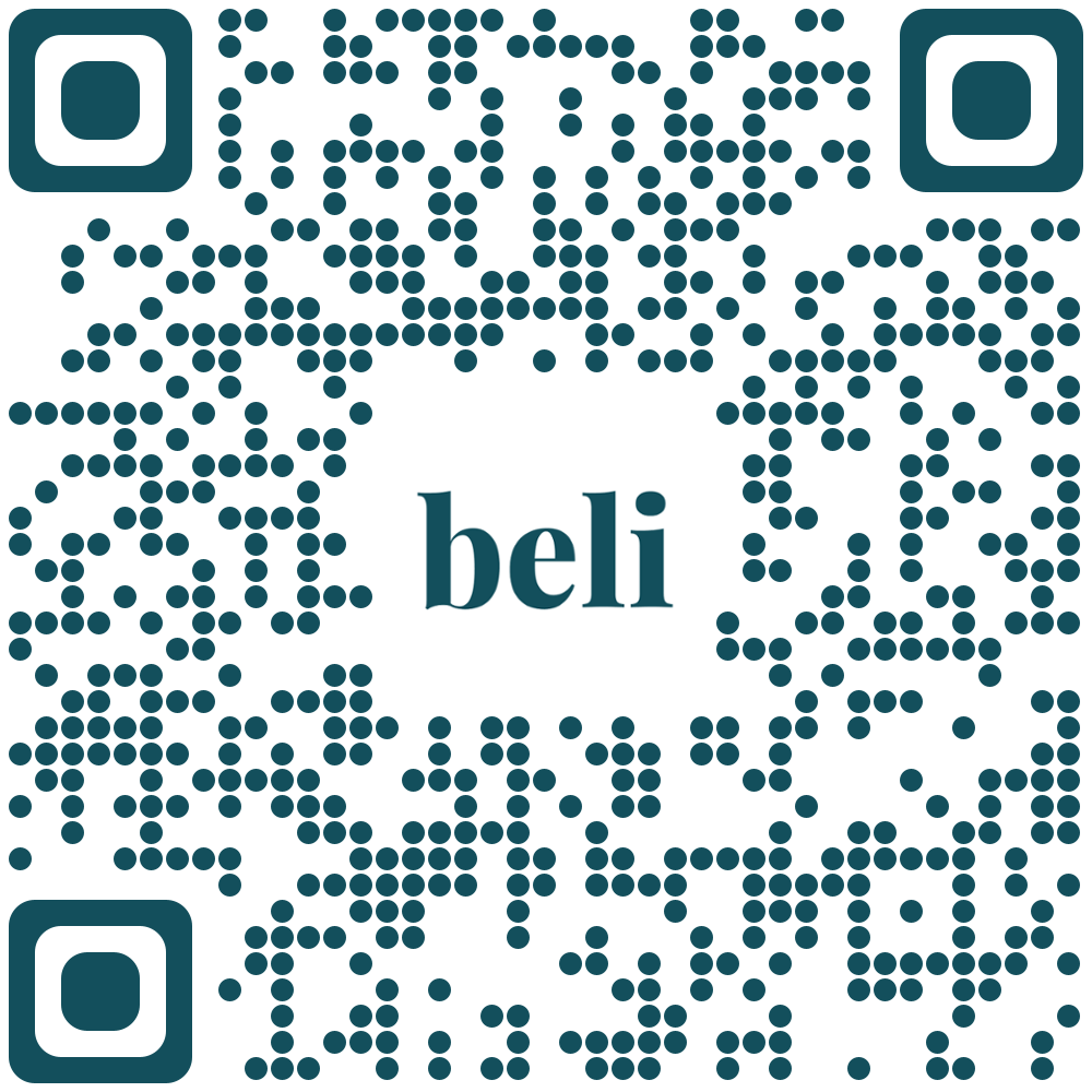 QR code to download the Beli app