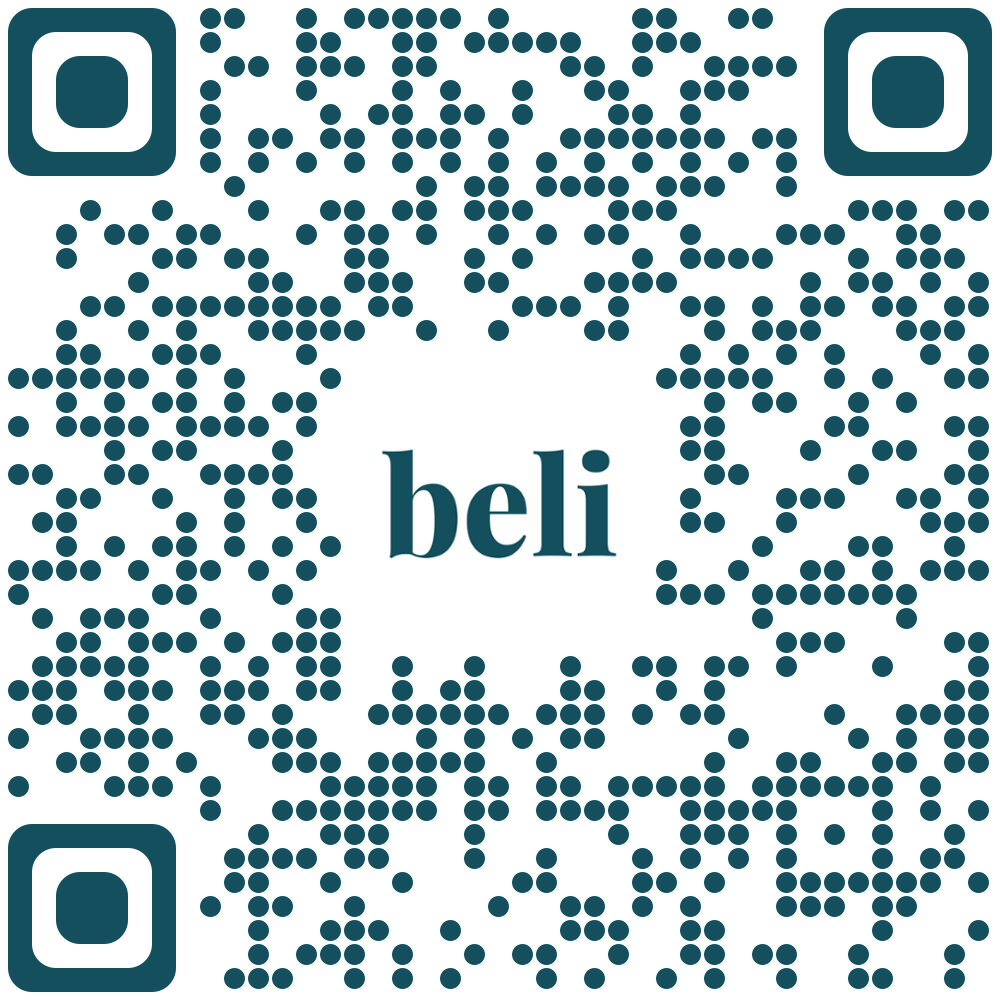 QR code to download the Beli app
