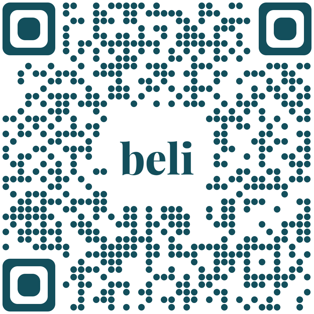 QR code to download the Beli app