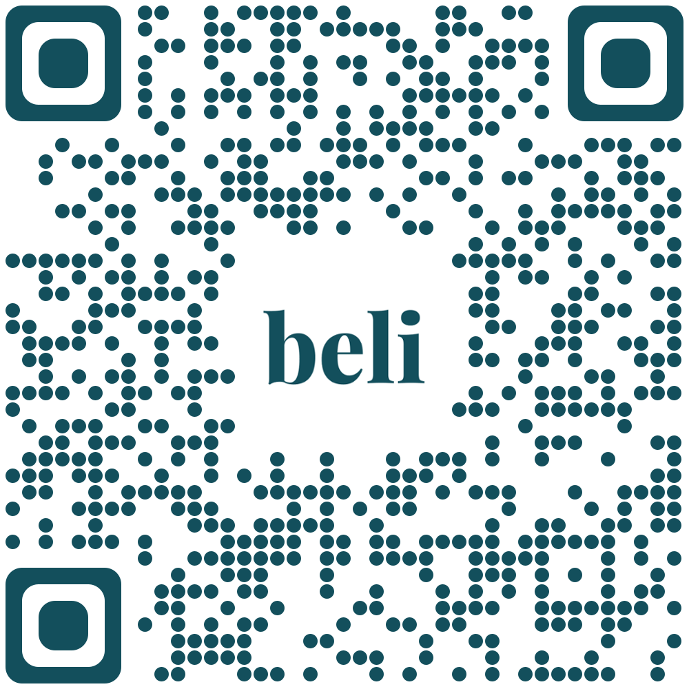 QR code to download the Beli app