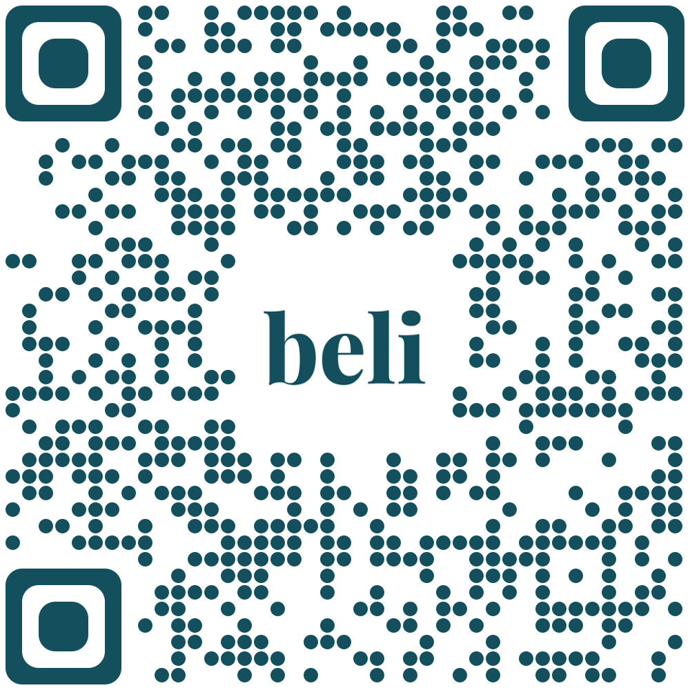 QR code to download the Beli app