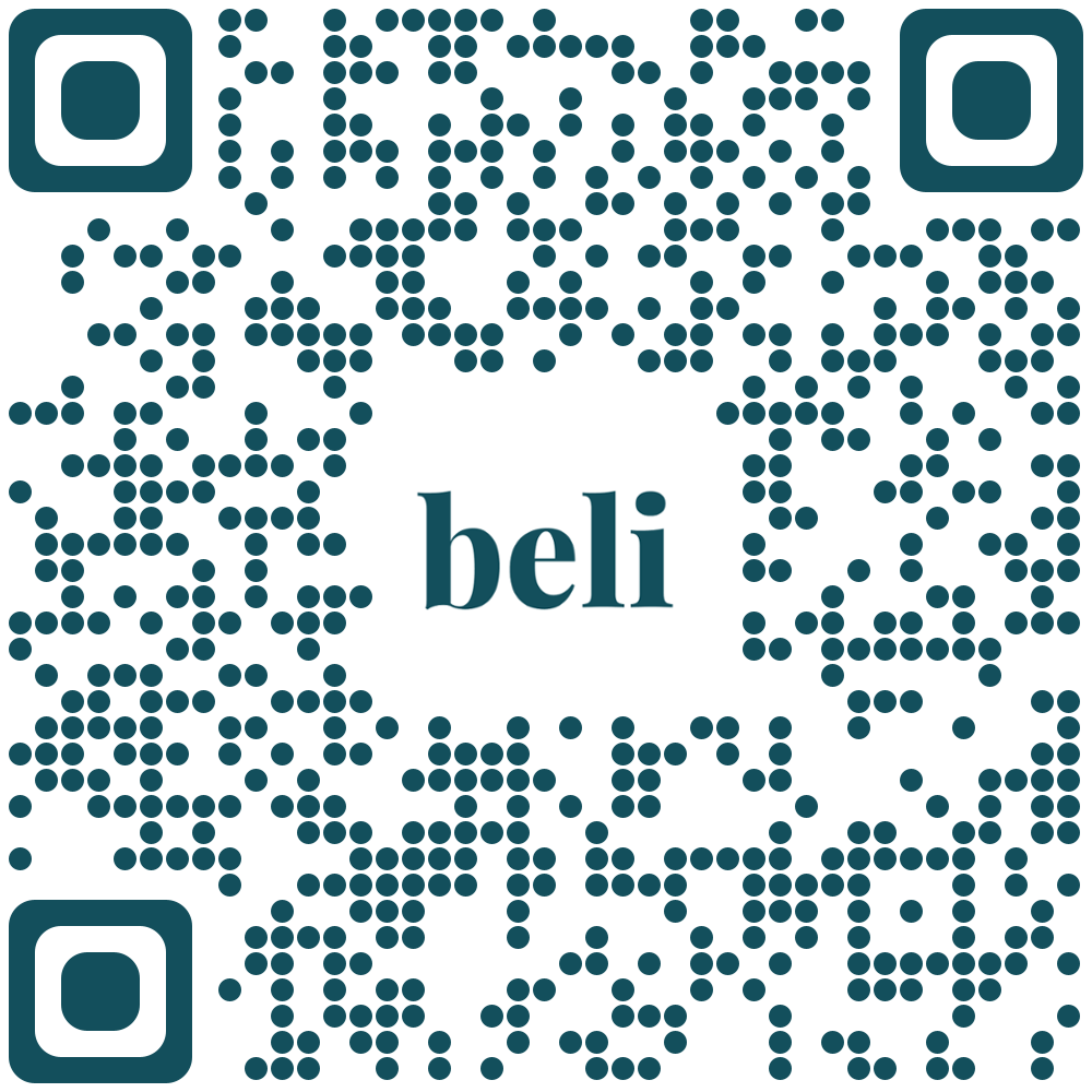 QR code to download the Beli app