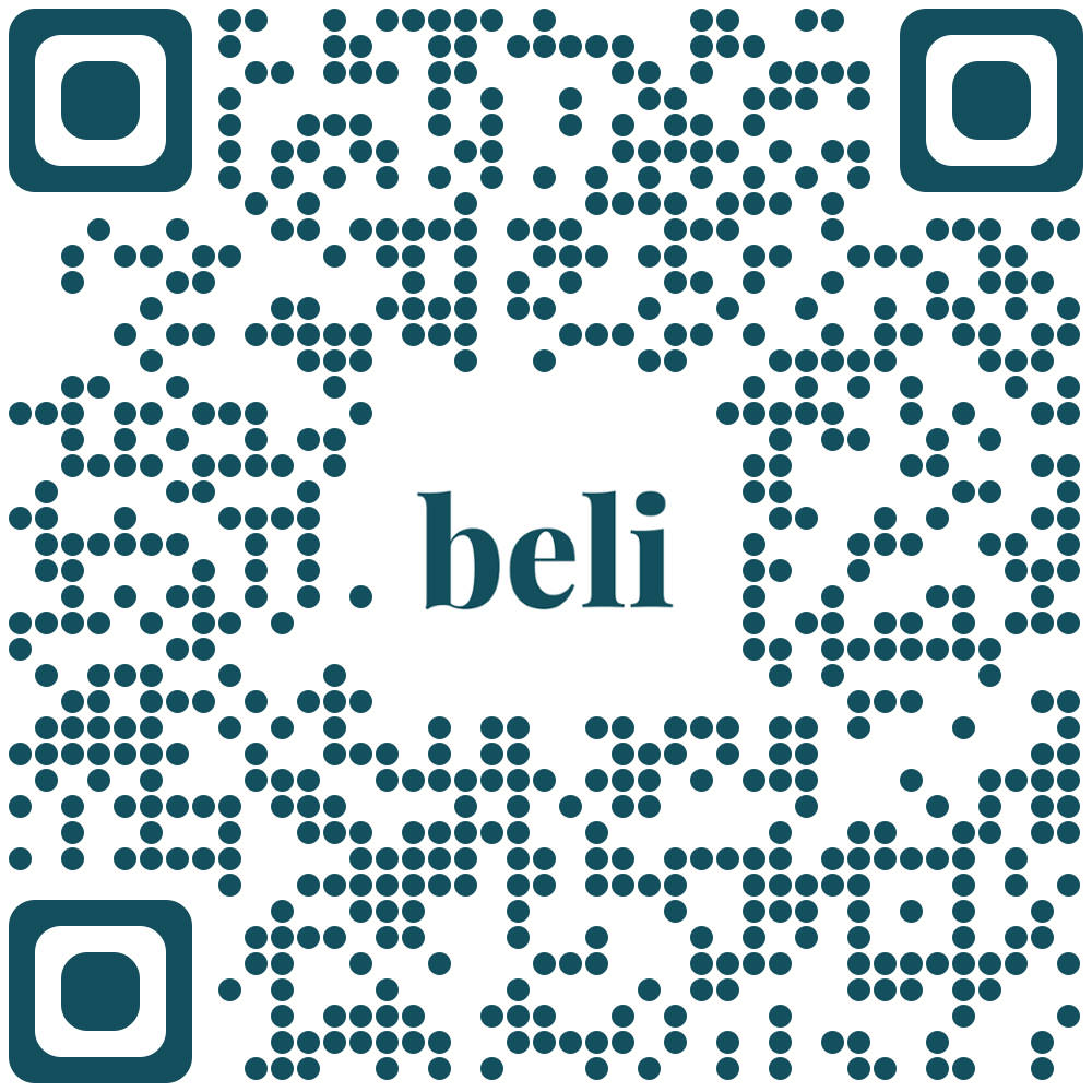 QR code to download the Beli app