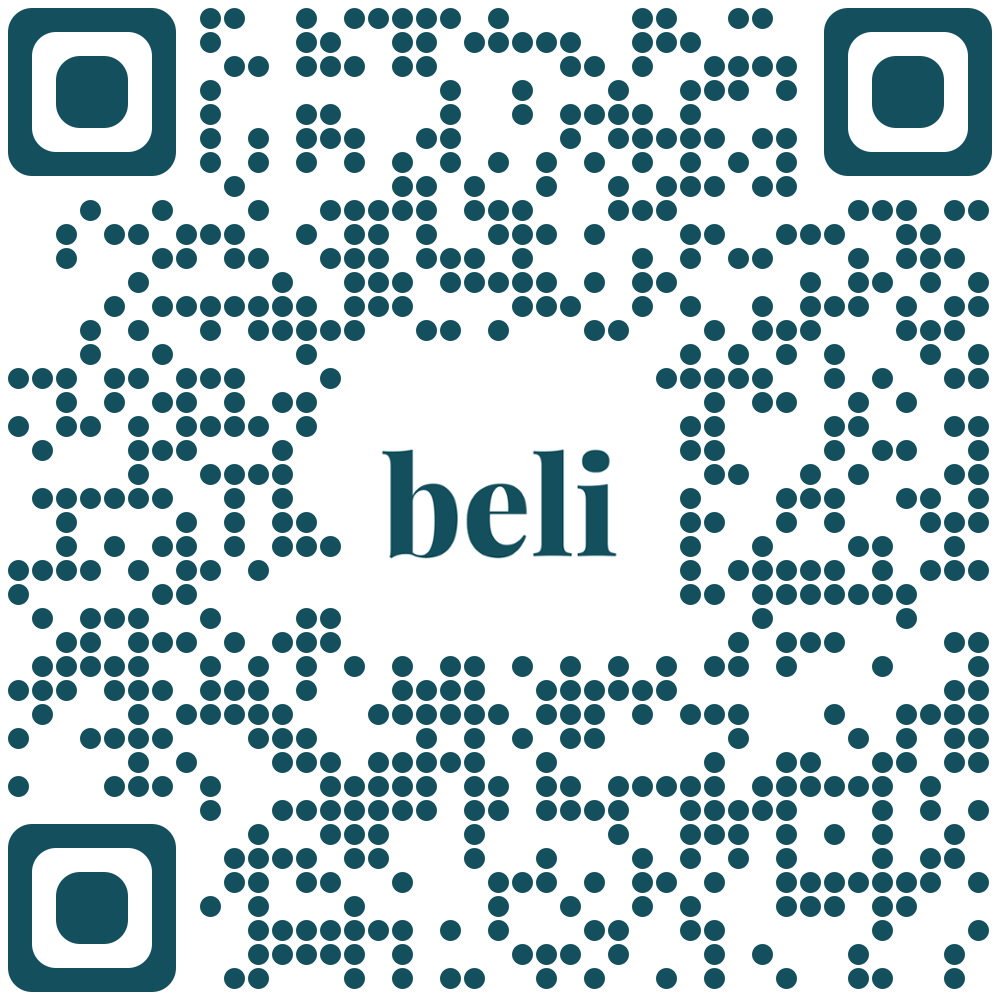 QR code to download the Beli app