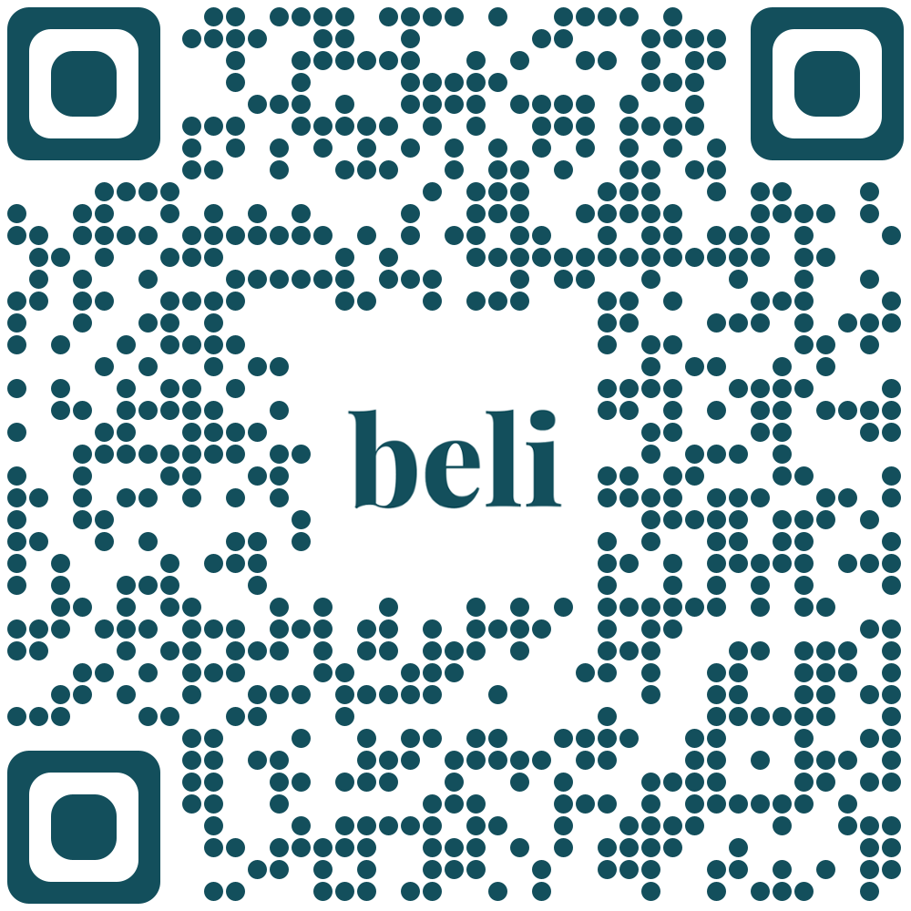 QR code to download the Beli app