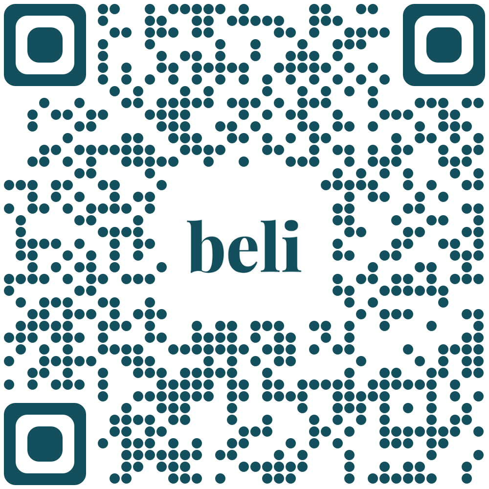 QR code to download the Beli app