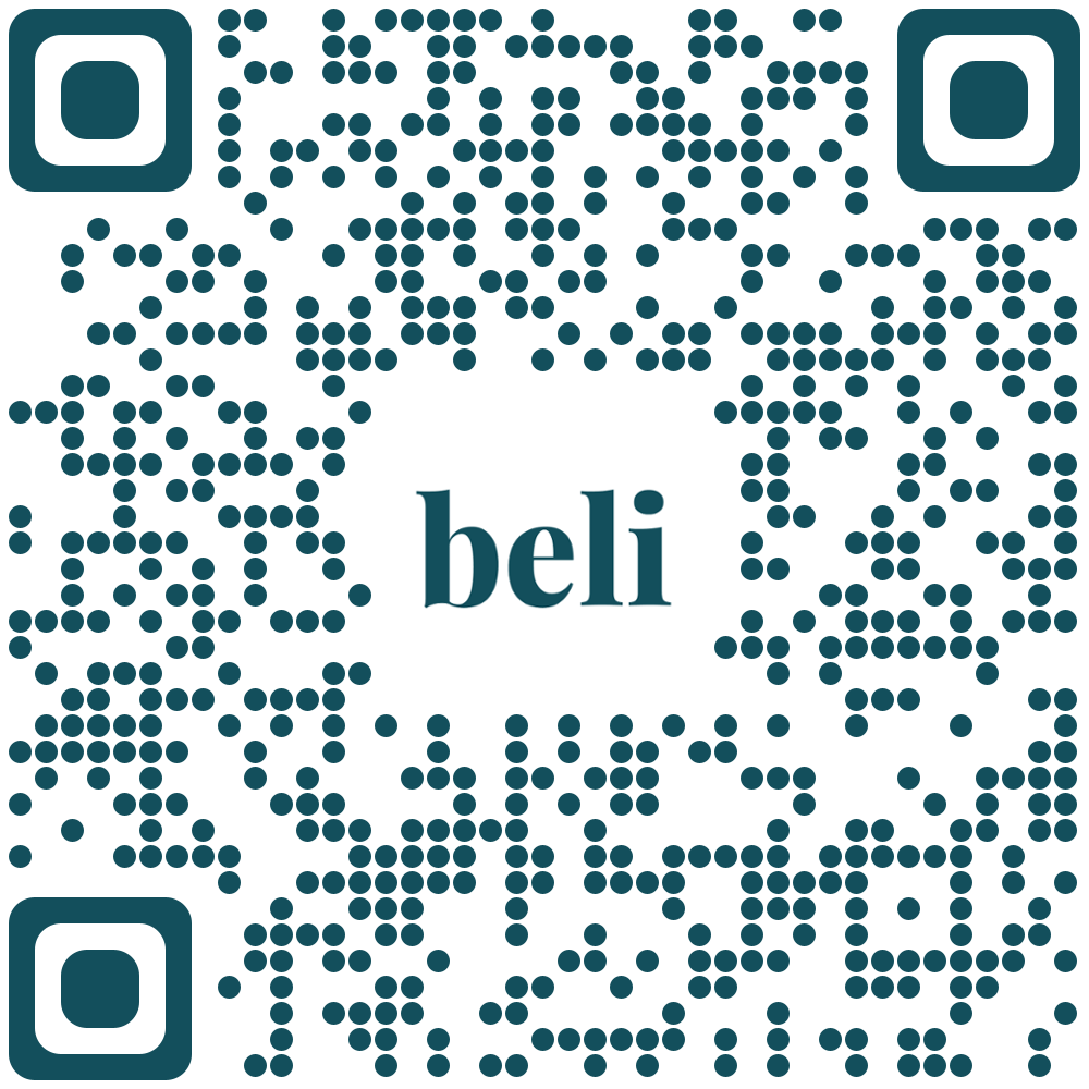 QR code to download the Beli app