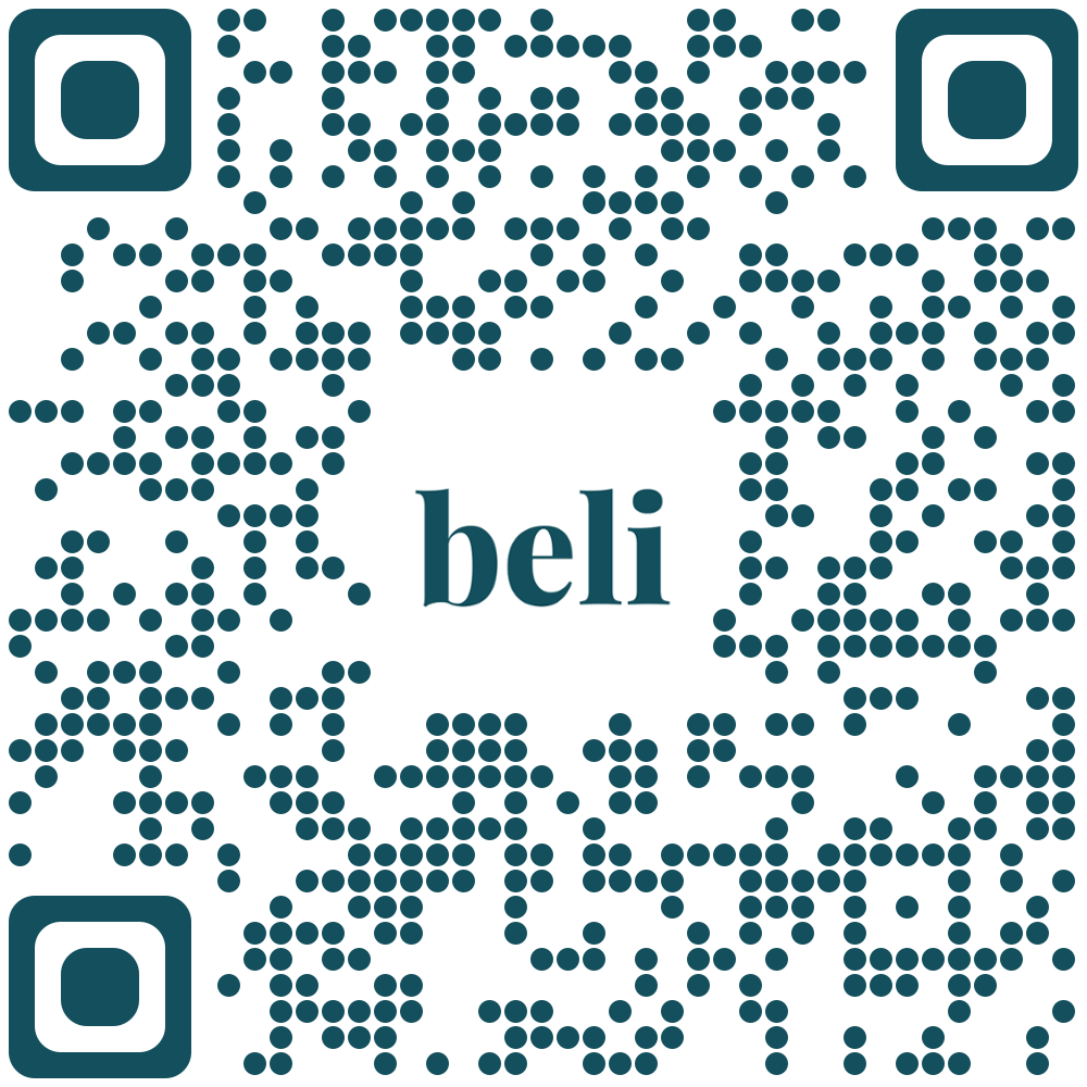 QR code to download the Beli app