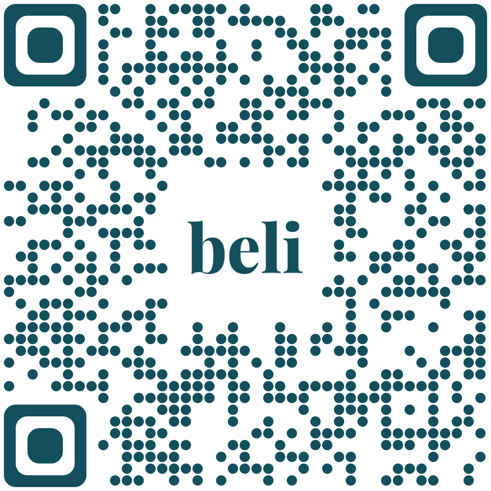QR code to download the Beli app