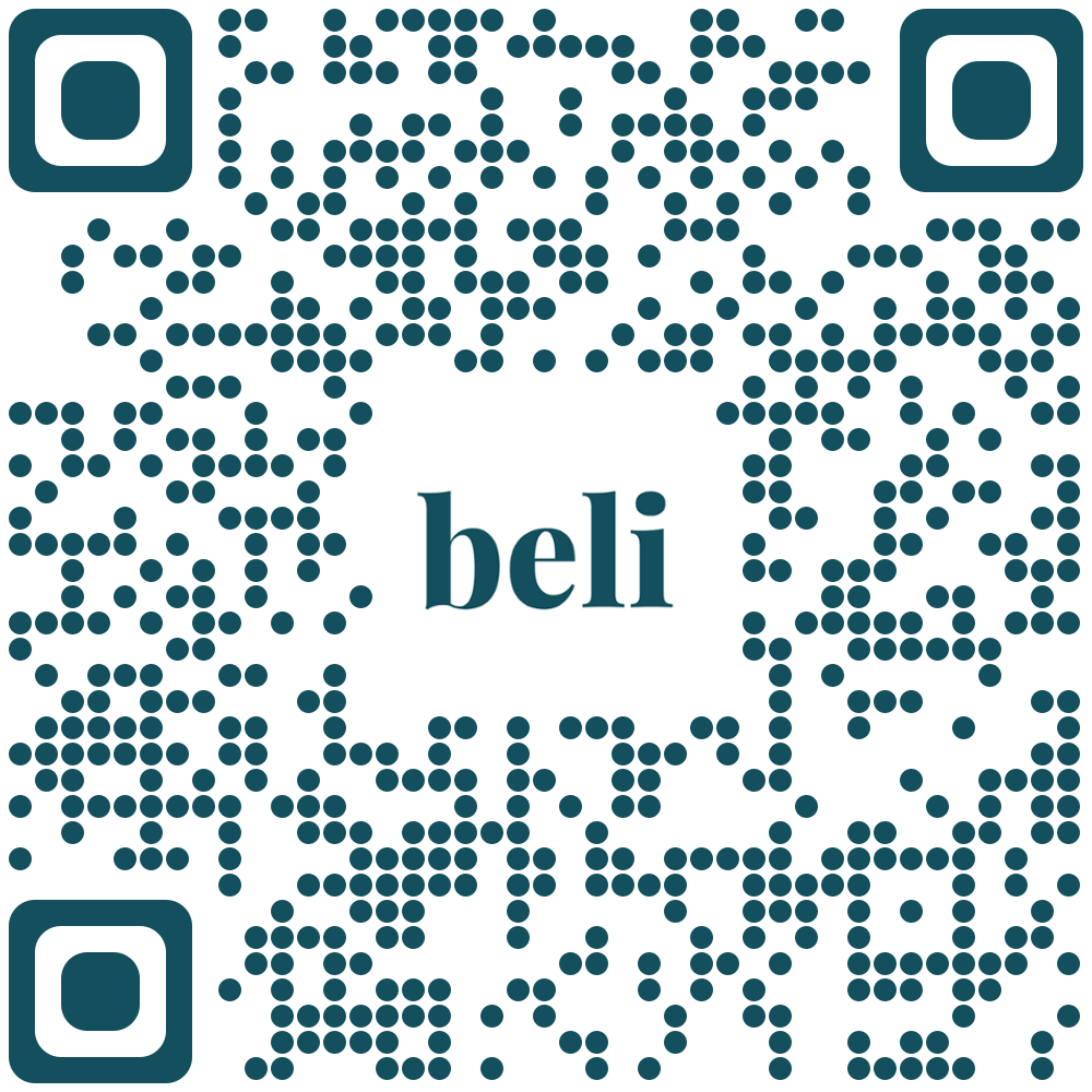 QR code to download the Beli app