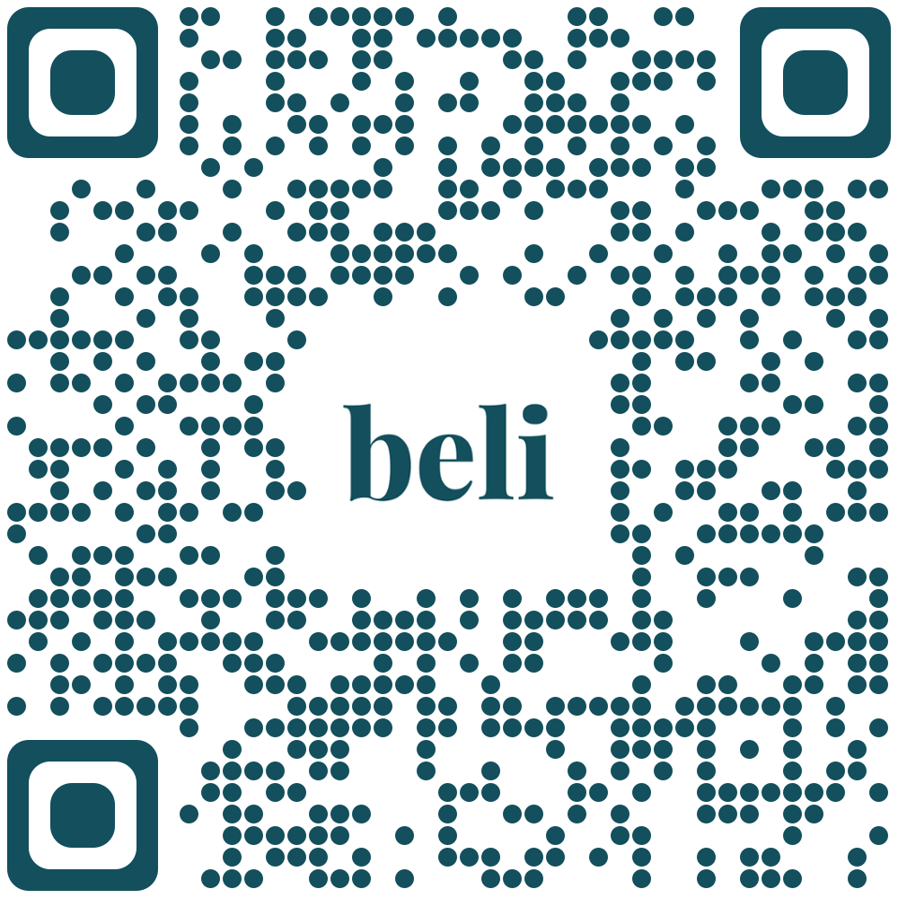 QR code to download the Beli app