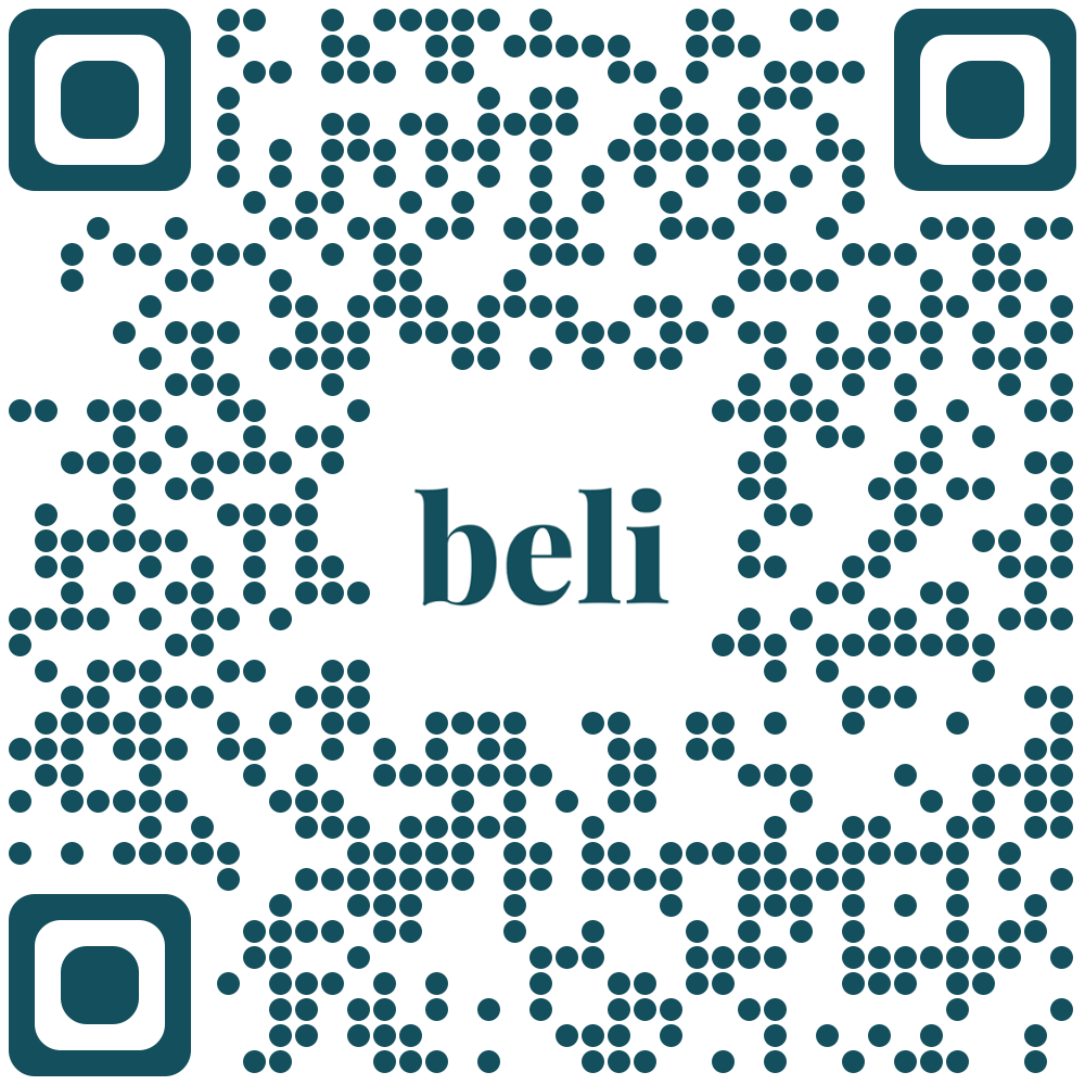 QR code to download the Beli app