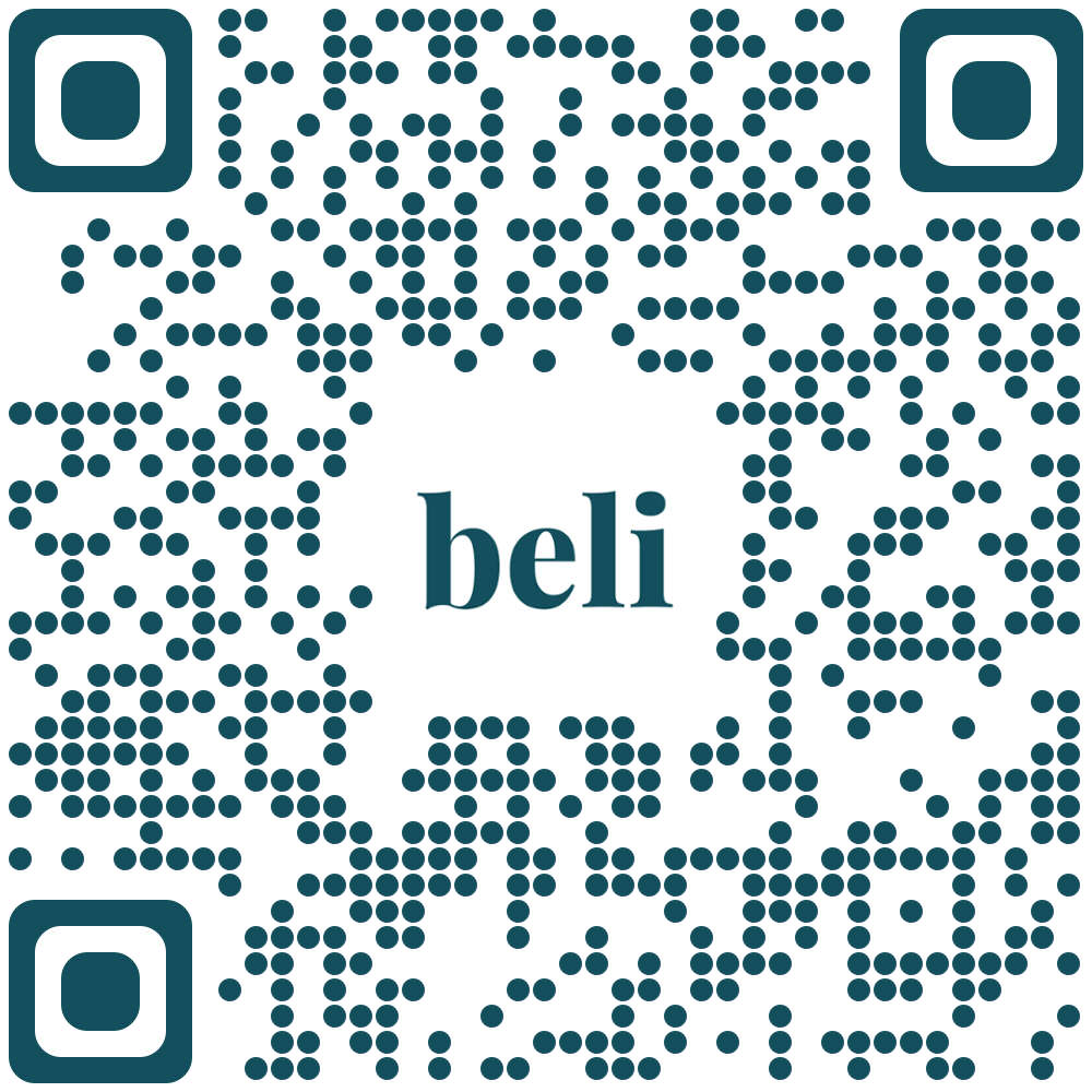 QR code to download the Beli app