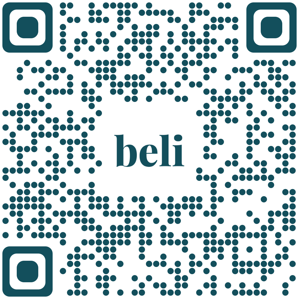 QR code to download the Beli app