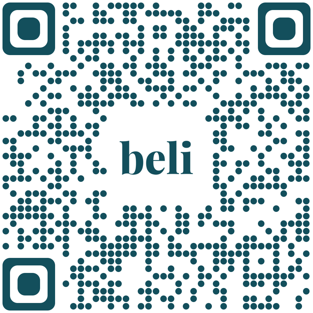 QR code to download the Beli app