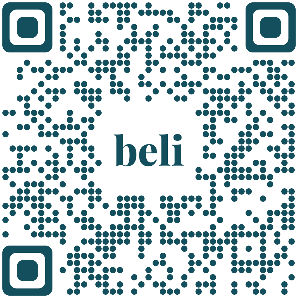 QR code to download the Beli app