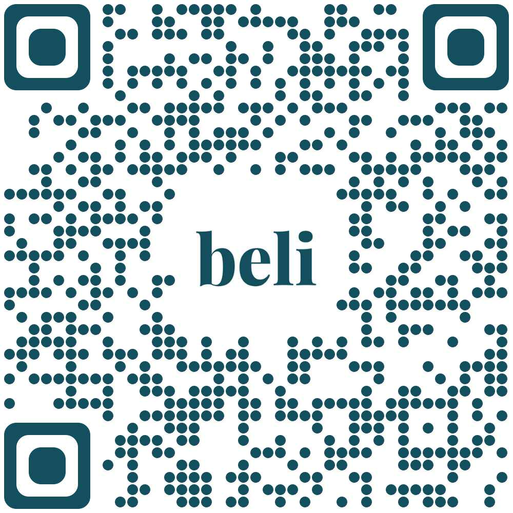 QR code to download the Beli app
