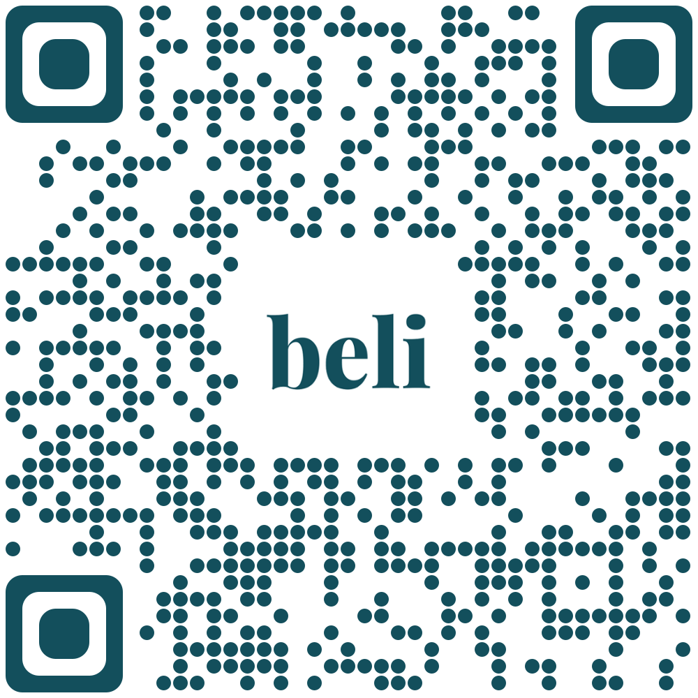 QR code to download the Beli app
